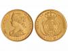 ISABEL II. 100 Reales. 1860. MADRID. 8,30 grs. Restos de bri
