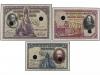 BILLETES ESPAÑOLES. Lote 21 billetes 1, 2, 5 (2), 25 (3), 50