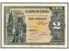 ESTADO ESPAÑOL. Lote 2 billetes 2 Pesetas. 12 Octubre 1937. 