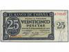 ESTADO ESPAÑOL. Lote 2 billetes 25 Pesetas. 21 Noviembre 193