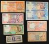 BILLETES EXTRANJEROS. Lote 108 billetes. Siglo XX. CEYLÁN, P