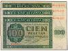ESTADO ESPAÑOL. Lote 3 billetes 100 Pesetas. 21 Noviembre 19
