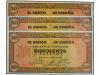 ESTADO ESPAÑOL. Lote 3 billetes 50 Pesetas. 20 Mayo 1938. Ca