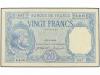 BILLETES EXTRANJEROS. 20 Francos. 1918. FRANCIA. Bayard. RAR