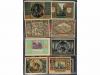 BILLETES EXTRANJEROS. Lote 36 billetes y 69 Notgelds. 1902 