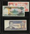 BILLETES EXTRANJEROS. Lote 82 billetes. Siglo XX. CAMBOYA (
