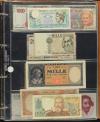 BILLETES EXTRANJEROS. Lote 198 billetes. Siglo XX. VARIOS PA
