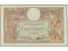 BILLETES EXTRANJEROS. 100 Francos. 1939. FRANCIA. (Leves man