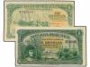 BILLETES EXTRANJEROS. Lote 2 billetes 1 Angolar. 1942 y 1948