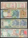 BILLETES EXTRANJEROS. Lote 94 billetes. Siglo XX. BOTSWANA,