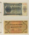 ESTADO ESPAÑOL. Lote de 64 billetes 1 a 1.000 Pesetas. 1936 