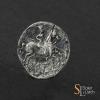 MONEDAS HISPÁNICAS. Denario. 120-20 a.C. SESARS (Zona de ARA