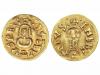 MONEDAS VISIGODAS. Triente. (612-621 d.C.). SISEBUTO. EMERIT