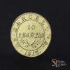 OCUPACIÓN NAPOLEÓNICA de CATALUNYA. 20 Pesetas. 1813. BARCEL