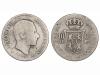 ALFONSO XII. 10 Centavos de Peso. 1880. MANILA. MUY RARA. BC