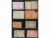 BILLETES LOCALES GUERRA CIVIL. Lote 42 billetes. La mayoría 
