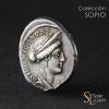 REPÚBLICA ROMANA. Denario. 57 a.C. CONSIDIA. C. Considius N