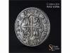 FELIPE II. 8 Reales. 15+86. SEGOVIA. Anv.: Acueducto vertica