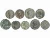 IMPERIO ROMANO. Lote 9 monedas Dupondio (7) y Sestercio (2).