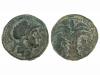 MONEDAS HISPÁNICAS. Calco. 220-215 a.C. CARTAGONOVA (CARTAGE