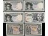 ESTADO ESPAÑOL. Lote 6 billetes 2 (2) y 5 Pesetas (4). 1938,