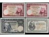 ESTADO ESPAÑOL. Lote 4 billetes 50 (3) y 500 Pesetas. 1940 y