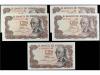 ESTADO ESPAÑOL. Lote 5 billetes 100 Pesetas. 17 Septiembre 1