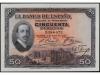 BANCO DE ESPAÑA. Lote 2 billetes 50 Pesetas. 17 mayo 1927. A