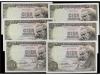 ESTADO ESPAÑOL. Lote 6 billetes 100 Pesetas. 19 Febrero 1946