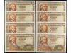 ESTADO ESPAÑOL. Lote 8 billetes 100 Pesetas. 2 Mayo 1948. Ba