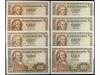 ESTADO ESPAÑOL. Lote 8 billetes 100 Pesetas. 2 Mayo 1948. Ba