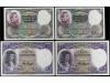 GUERRA CIVIL, ZONA REPUBLICANA. Lote 4 billetes 50 (2) y 100