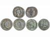 IMPERIO ROMANO. Lote 3 monedas Denario. SEPTIMIO SEVERO, CAR