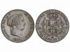 ISABEL II. 25 Céntimos de Real. 1864. SEGOVIA. 9,65 grs. AC-