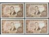 ESTADO ESPAÑOL. Lote 4 billetes 100 Pesetas. 7 Abril 1953. R