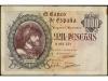 ESTADO ESPAÑOL. 1.000 Pesetas. 21 Octubre 1940. Carlos I. Nu