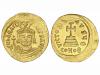MONEDAS BIZANTINAS. Sólido. (610-641 d.C.). HERACLIO. CONSTA