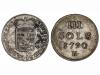 LUXEMBURGO. 3 Sols. 1790-H. (GUNZBURG). 2,34 grs. Ve. (Manch