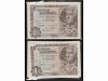ESTADO ESPAÑOL. Lote 131 billetes 1 Peseta. 19 Junio 1948. D