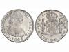 CARLOS IV. 2 Reales. 1805/4. POTOSÍ. P.J. 6,71 grs. Restos d