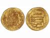 ABASIDAS. Dinar. 204H. AL-MA'MUN. MISR (EGIPTO). Anv.: "al-m