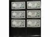 ESTADO ESPAÑOL. Lote 67 billetes 5 Pesetas. 1938 a 1954. Tod