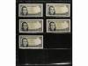ESTADO ESPAÑOL. Lote 67 billetes 5 Pesetas. 1938 a 1954. Tod