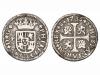 FELIPE V. 1/2 Real. 1735. SEVILLA. P.A. 1,28 grs. (Golpecito