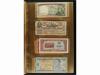 BILLETES EXTRANJEROS. Lote 218 billetes. Siglo XX. En 5 carp