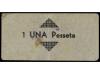CATALUNYA. 1 Pesseta. Aj. de LA SELVA DEL CAMP. Cartón. (Lev