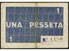 CATALUNYA. 1 Pesseta. 15 Maig 1937. L´ ALBI. SINDICAT DE TRE