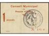 CATALUNYA. 1 Pesseta. 23 Juliol 1937. C.M. de ROQUES D´ OSON