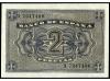 ESTADO ESPAÑOL. 2 Pesetas. 12 Octubre 1937. Catedral de Burg
