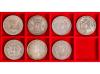 LOTES Y COLECCIONES EXTRANJERO. Lote 7 monedas. 1824 a 1952.